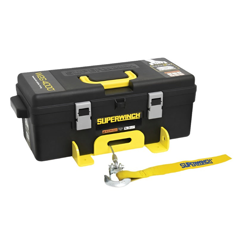 Superwinch 4000 LBS 12V DC 3/16in x 50ft Steel Rope Winch2Go Steel Rope - Black Ops Auto Works