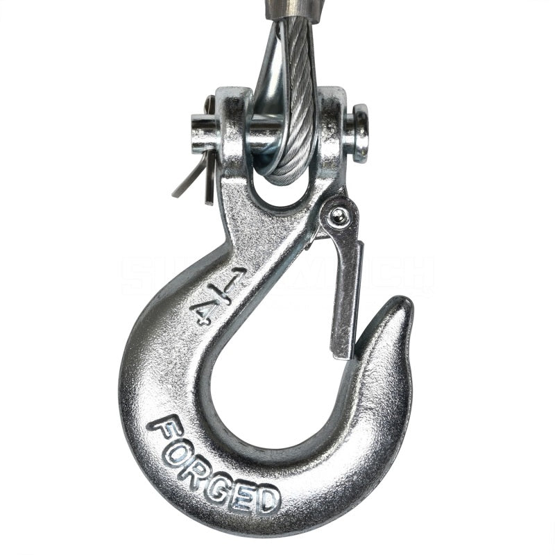 Superwinch 4000 LBS 12V DC 3/16in x 50ft Synthetic Rope LT4000 Winch - Black Ops Auto Works