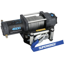 Load image into Gallery viewer, Superwinch 4500 LBS 12V DC 15/64in x 50ft Steel Rope Terra 4500 Winch - Gray Wrinkle - Black Ops Auto Works