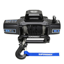 Load image into Gallery viewer, Superwinch 10000 LBS 12V DC 3/8in x 80ft Synthetic Rope SX10SR Winch - Semi Gloss Black - Superwinch 1710204