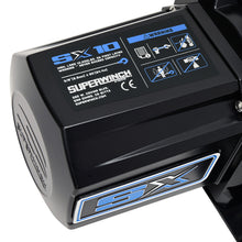 Load image into Gallery viewer, Superwinch 10000 LBS 12V DC 3/8in x 80ft Synthetic Rope SX10SR Winch - Semi Gloss Black - Superwinch 1710204