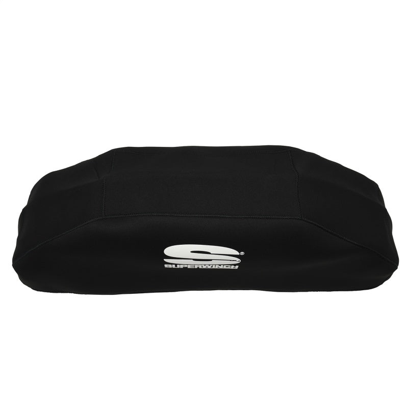 Superwinch Winch Cover for Sx 10000/12000/Talon 9.5 Integrated Winches - Blk Neoprene - Black Ops Auto Works