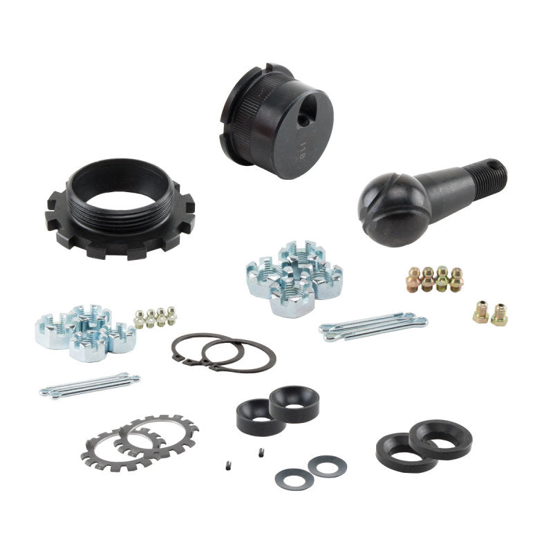 Synergy 03-13 Dodge Ram 1500/2500/3500 HD 4x4 Knurled Adjustable Ball Joint Kit - Black Ops Auto Works
