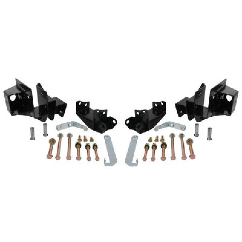 Synergy 03-13 Ram 1500/2500/3500 4x4 Front Long Arm Frame Brackets - Pair - Black Ops Auto Works