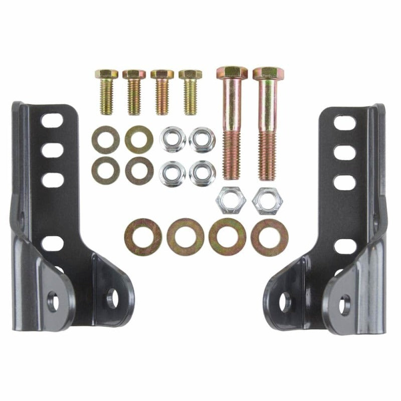 Synergy 07-18 Jeep Wrangler JK/JKU Rear Lower Shock Mount Kit - Black Ops Auto Works