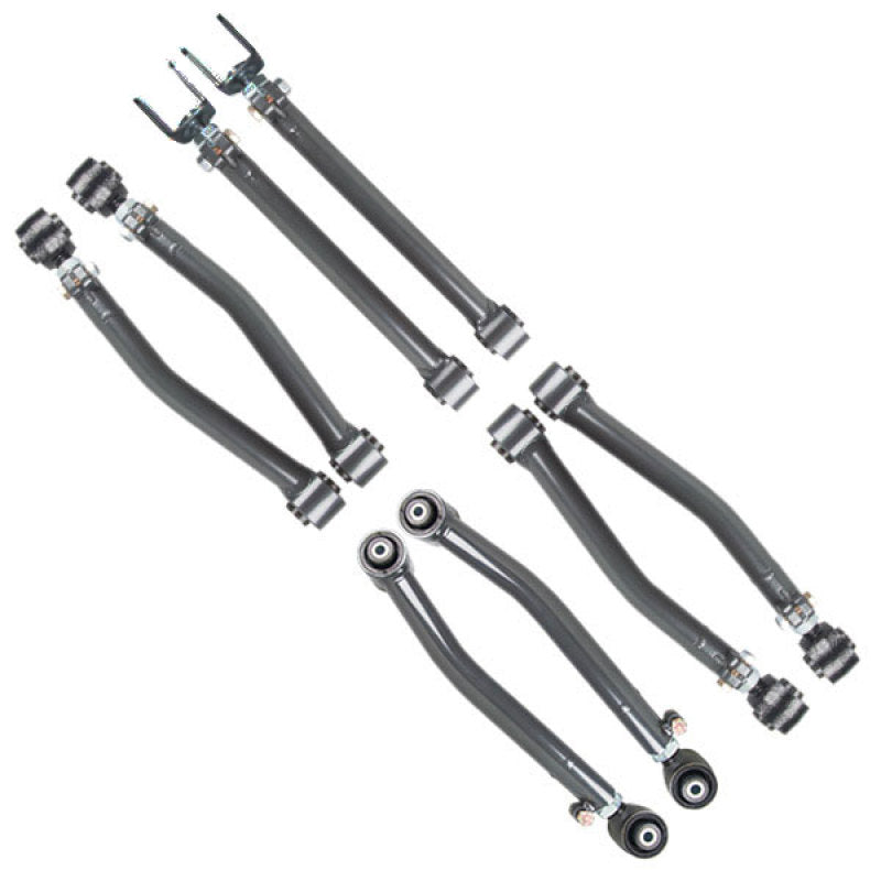 Synergy 2007+ Jeep Wrangler JK/JKU/JL/JLU Adjustable Rear Upper Control Arms - Pair - Black Ops Auto Works