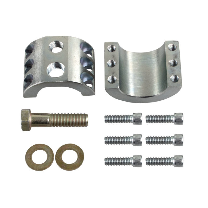 Synergy Jeep JK Steering Stabilizer Tie Rod Clamp 1-3/8in For 1.375in OD Tie Rods - Black Ops Auto Works