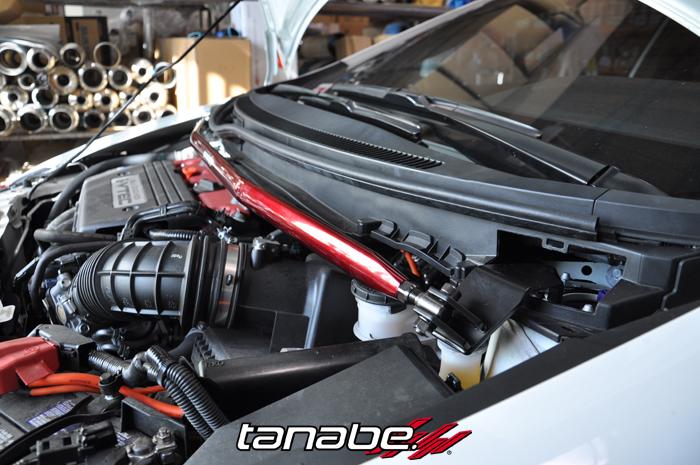 Tanabe Sustec Front Strut Tower Bar 2013 Honda Civic Si Sedan Tanabe TANTTB172F