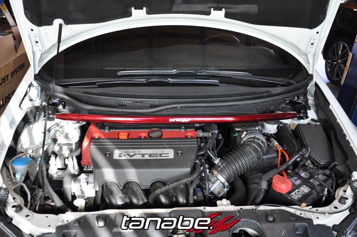 Tanabe Sustec Front Strut Tower Bar 2013 Honda Civic Si Sedan Tanabe TANTTB172F