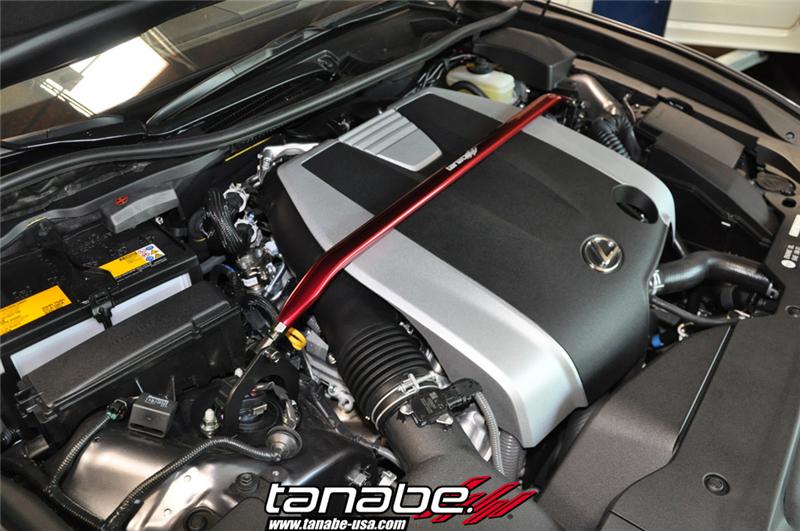 Tanabe Sustec Front Strut Tower Bar 2013 Lexus GS350 Base/F-Sport RWD/AWD Tanabe TANTTB170F