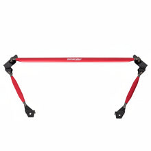 Load image into Gallery viewer, Tanabe Sustec Tower Bar Plus red anodized front strut tower bar for 2020-2021 Toyota GR Supra