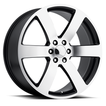 Load image into Gallery viewer, TBSS Fitment Gloss Black Machine Face Factory Reproductions FR 32-Wheels - Cast-Factory Reproductions-746241399786-22x9 6x5 +45 HB 78.1-
