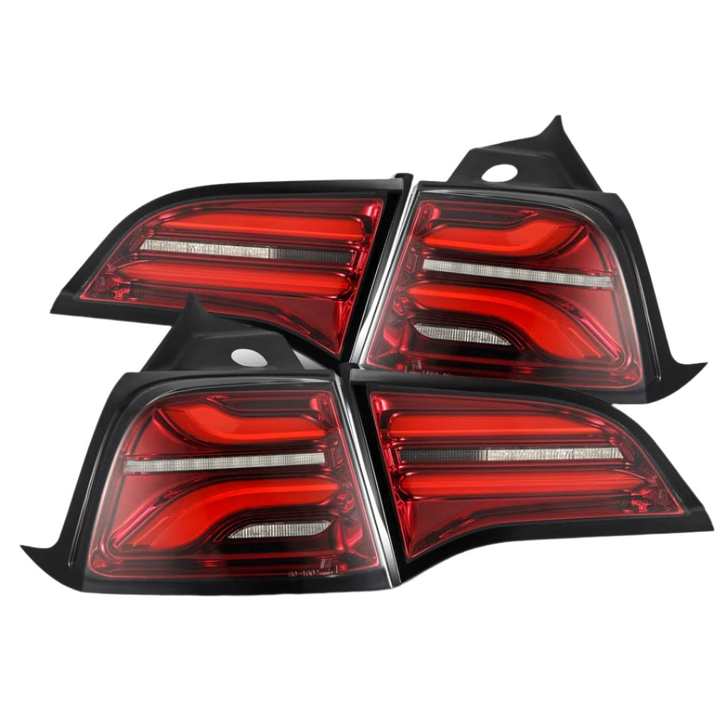 Tesla Model 3 Model Y 2017-Present Pro-Series Sequential Taillights - Black Ops Auto Works