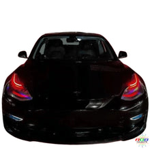 Load image into Gallery viewer, RGB Halo Kits Tesla Model 3 Multicolor DRL Boards (2017-2020)