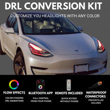 Load image into Gallery viewer, RGB Halo Kits Tesla Model 3 Multicolor DRL Boards (2017-2020)