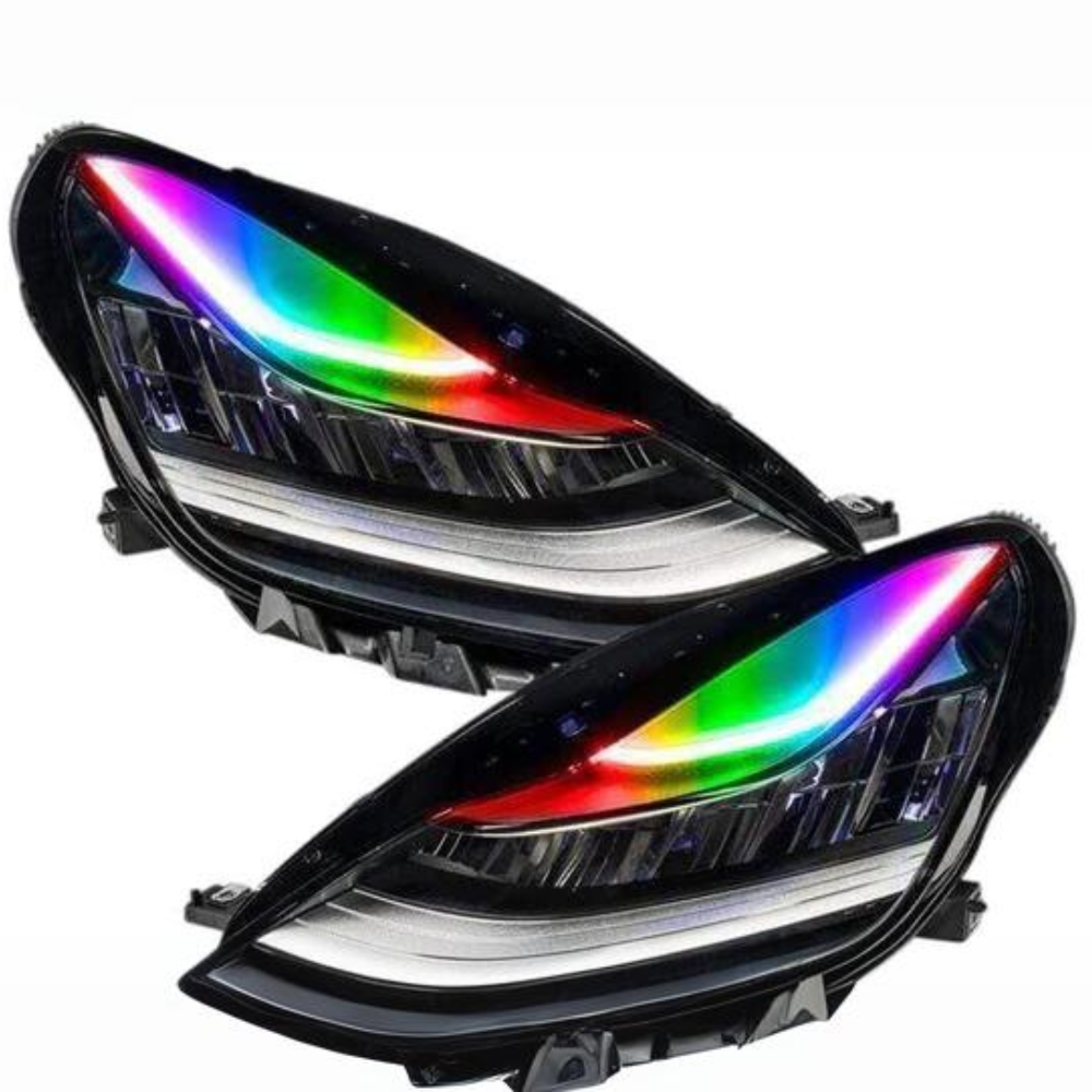 RGB Halo Kits Tesla Model 3 Multicolor DRL Boards (2017-2020)