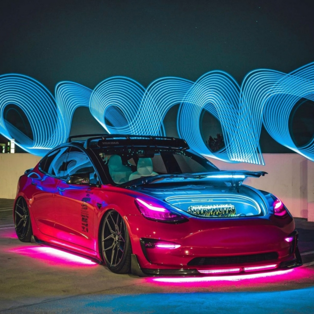 RGB Halo Kits Tesla Model 3 Multicolor DRL Boards (2017-2020)