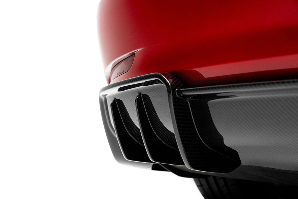 Tesla Model 3 Prepreg Carbon Fiber Rear Diffuser - Black Ops Auto Works