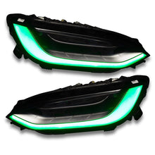 Load image into Gallery viewer, RGB Halo Kits Tesla Model X DRL Boards (Multicolor Flow) 2016-2021
