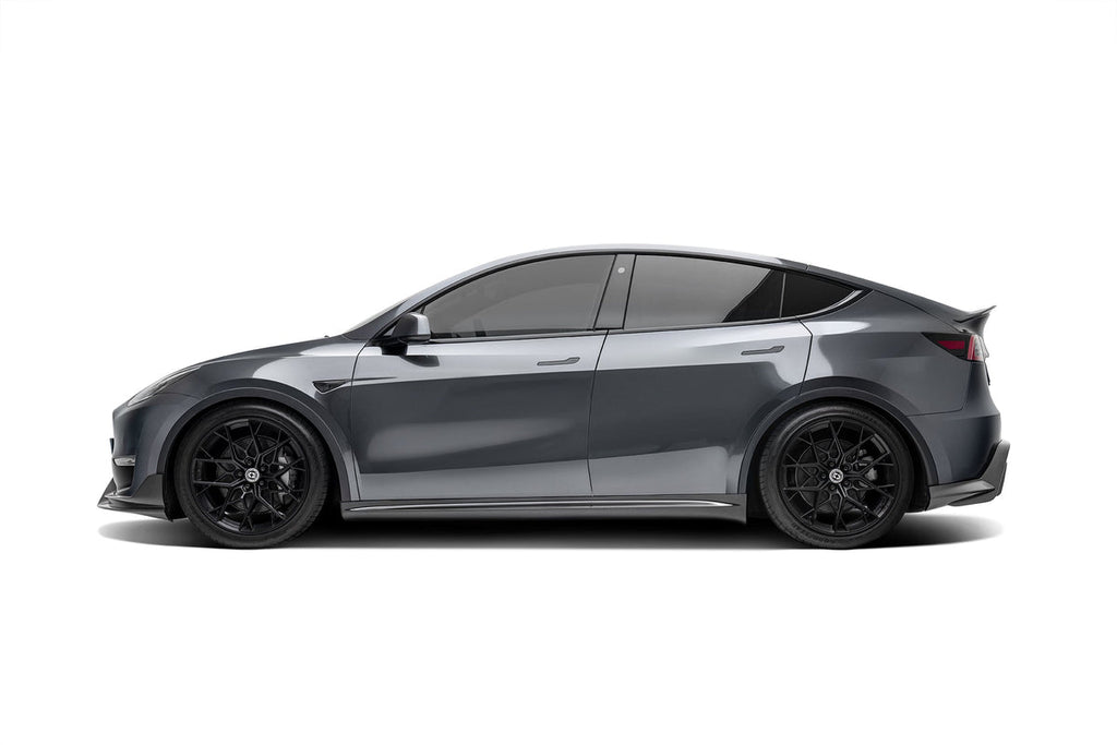Tesla Model Y Carbon Fiber Front Lip - Black Ops Auto Works