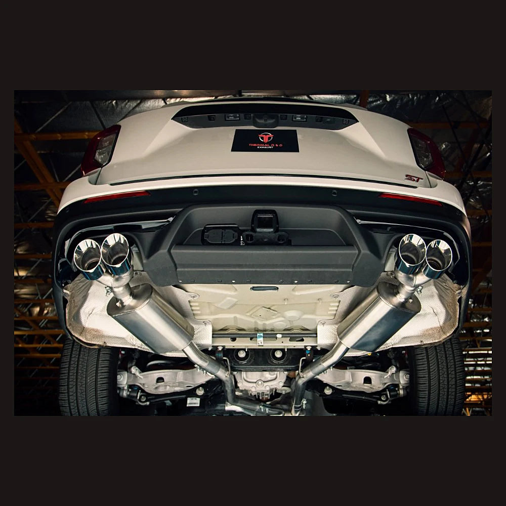 A/B/C910 2020-2025 Explorer ST 2.5in Downpipe Back Polished