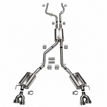 Load image into Gallery viewer, Thermal R&amp;D A/B/C910-C downpipe back exhaust for 2020-2027 Ford Explorer ST