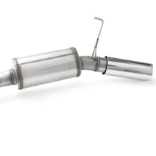 Load image into Gallery viewer, Turndown exit detail on the Thermal R&amp;D B914-C914 Ford Maverick catback exhaust