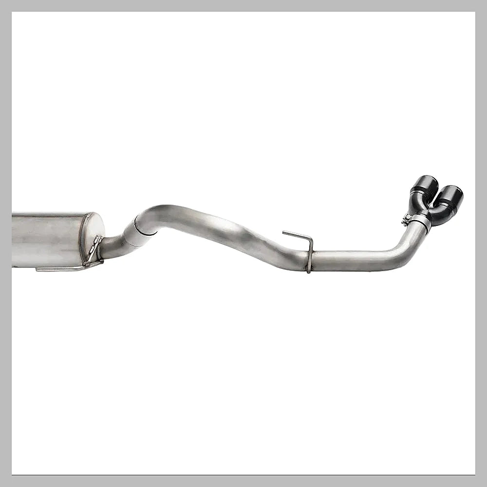 T304 stainless steel exhaust pipe section for 2021-2025 Ford F-150 EcoBoost catback system