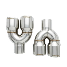 Load image into Gallery viewer, Thermal R&amp;D C917 polished stainless exhaust tips for 2020-2026 Ford Explorer ST 3-inch exhaust systems
