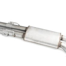 Load image into Gallery viewer, Mid-pipe and muffler section of the Thermal R&amp;D Ford Explorer ST catback exhaust