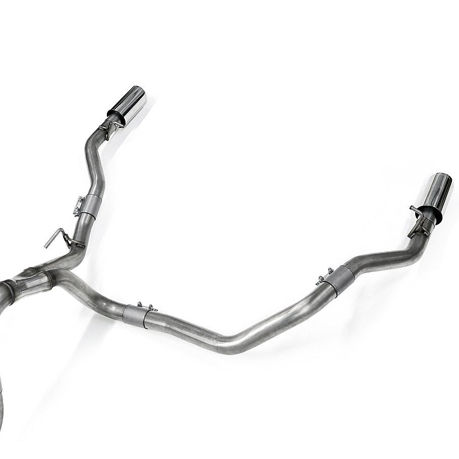 Thermal R&D dual-exit stainless catback exhaust for 2015-2020 Ford F-150 SuperCrew with 6.5-foot bed