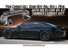 Load image into Gallery viewer, Thunder CAT Back Exhaust Kit 2015-2022 Dodge Charger 6.4L 6.2L - Black Ops Auto Works