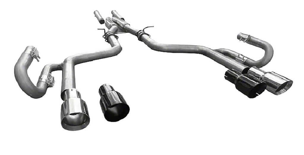 Thunder CAT Back Exhaust Kit 2015-2022 Dodge Charger 6.4L 6.2L - Black Ops Auto Works