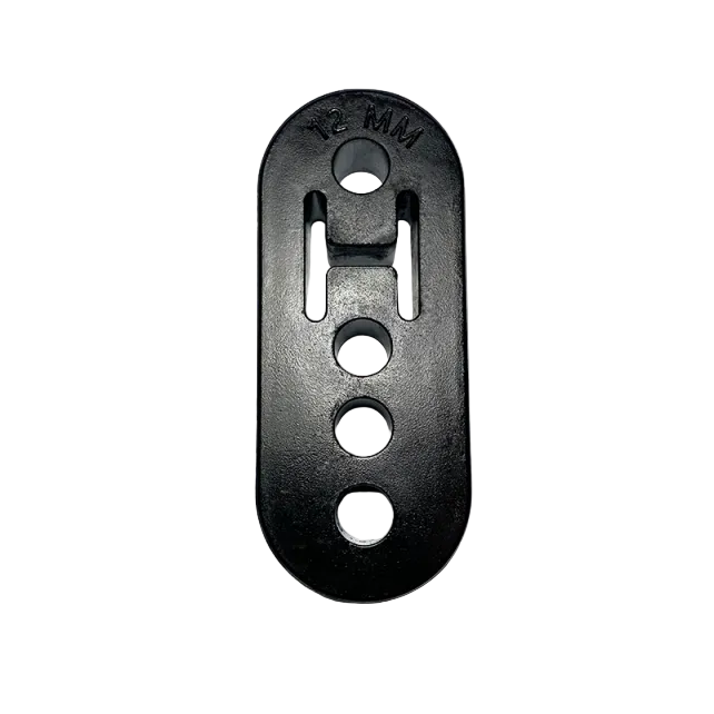 Ticon 108-00900-0000 black 12mm three-hole polyurethane exhaust hanger