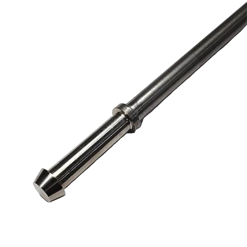 Ticon Industries 12in x 1/2in titanium billet exhaust hanger rod with mushroom end
