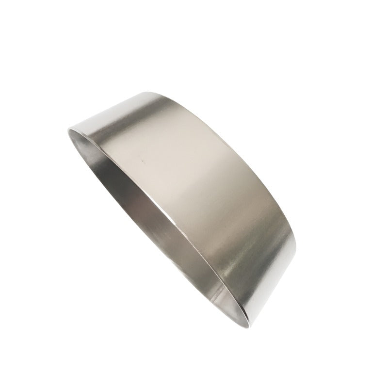 Ticon Industries 1-3/16in OAL 3.5in to 4.0in Titanium Transition Reducer Cone - Black Ops Auto Works