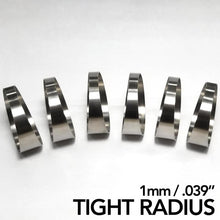 Load image into Gallery viewer, Ticon Industries 1.50in 7.5 Degree 1D/1.5in CLR Tight Radius 1mm Wall Titanium Pie Cuts - 6pk - Black Ops Auto Works