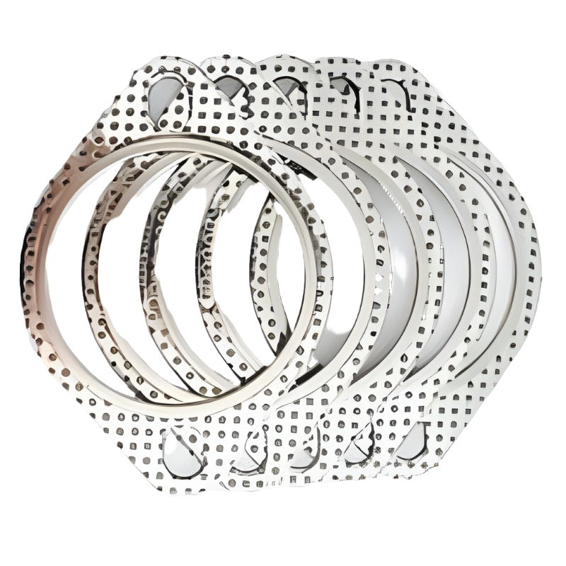 Ticon Industries 3.0in 2-Bolt MLS Gasket - 5pk - Black Ops Auto Works