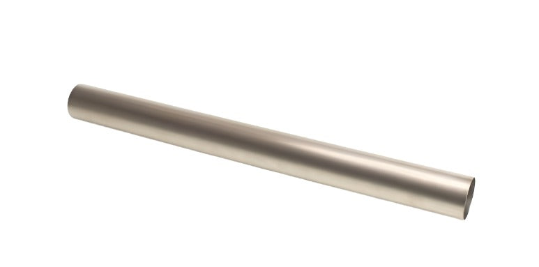 Ticon Industries 3.5in Diameter x 24.0in Length 1mm/.039in Wall Thickness Titanium Tube - Black Ops Auto Works