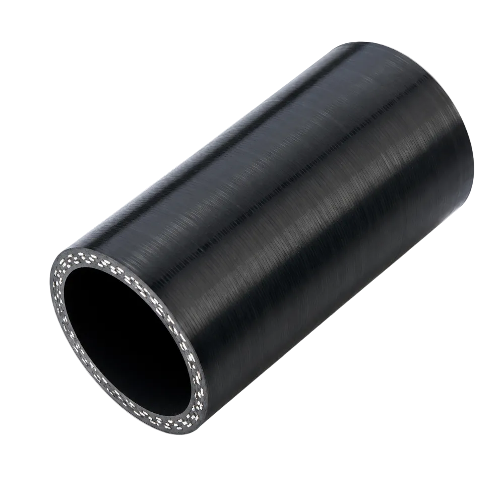 Ticon Ticon Industries 4-Ply Black 1.75in Straight Silicone Coupler