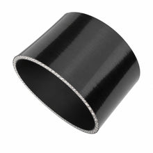 Load image into Gallery viewer, Ticon Industries 4-Ply Black 5.0in Straight Silicone Coupler - Ticon 131-12703-0401