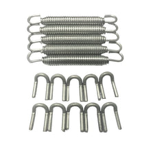 Load image into Gallery viewer, Ticon Industries Black Silicone Titanium Spring Tab and Spring Kit (10 Tabs/5 Springs) - 5 Pack - Black Ops Auto Works