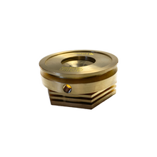 Load image into Gallery viewer, Ticon Industries Tig Aesthetics 3in Universal Vband Heat Sink w/ Purge - Tellurium Copper - Black Ops Auto Works