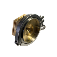 Load image into Gallery viewer, Ticon Industries Tig Aesthetics 3in Universal Vband Heat Sink w/ Purge - Tellurium Copper - Black Ops Auto Works