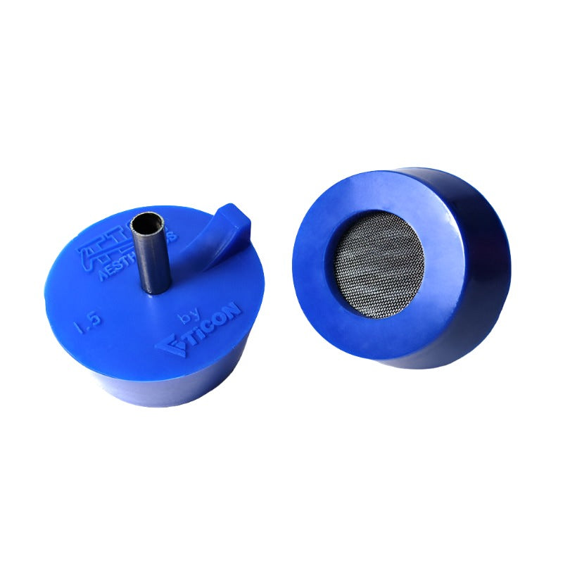Ticon Industries Tig Aesthetics Header Silicone Purge Plug Red - 1.75-2in Fitment - Black Ops Auto Works