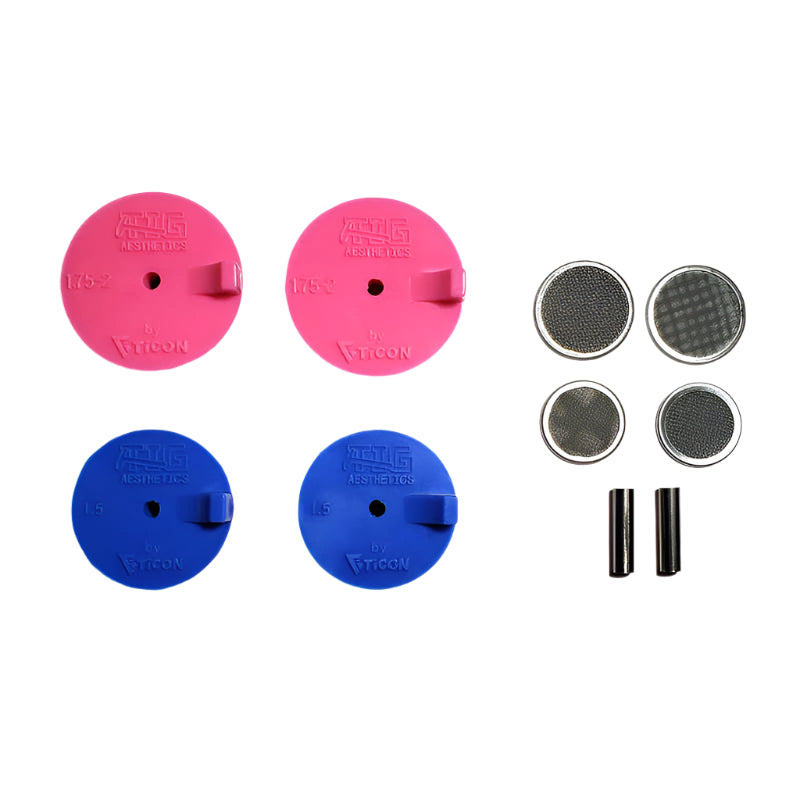 Ticon Industries Tig Aesthetics Silicone Purge Plugs Header Kit - Black Ops Auto Works