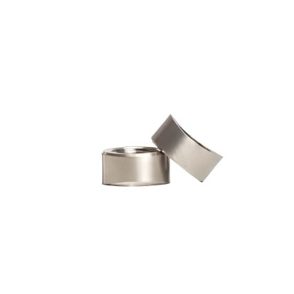 Ticon Industries Titanium O2 Sensor Bung 2.75in to 5in Tubing (Twin pack) - Coped End - Black Ops Auto Works