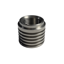 Load image into Gallery viewer, Ticon Industries Titanium O2 Sensor Bung w/ Built In Heat Sink (M18x1.5) - Black Ops Auto Works