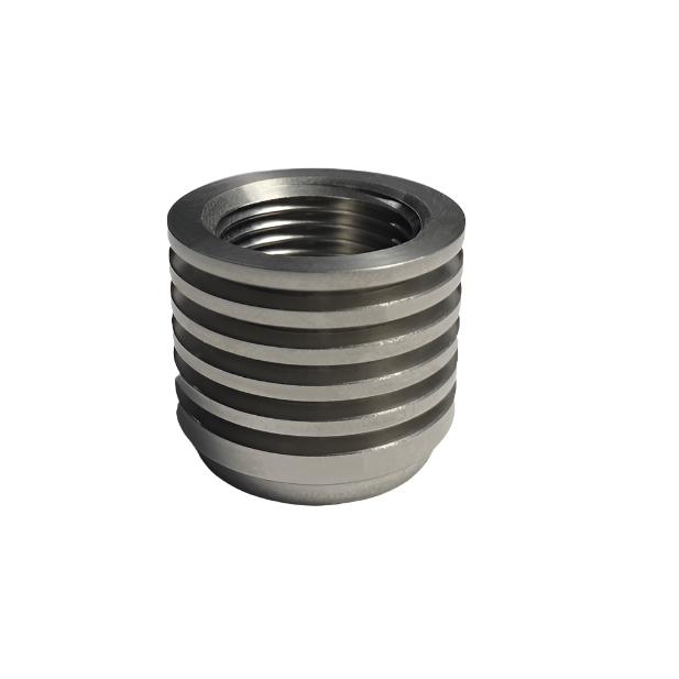 Ticon Industries Titanium O2 Sensor Bung w/ Built In Heat Sink (M18x1.5) - Black Ops Auto Works