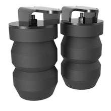 Load image into Gallery viewer, Timbren rubber suspension enhancement bumpers, pair mounted on brackets